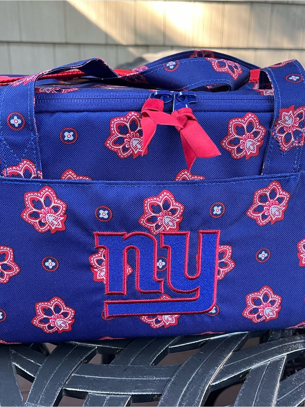 Vera Bradley Royal Blue and Red Floral NY Travel Tote
Let’s Go Giants!